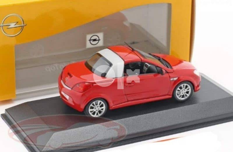 Opel Tigra Twin Top diecast car model 1:43 1