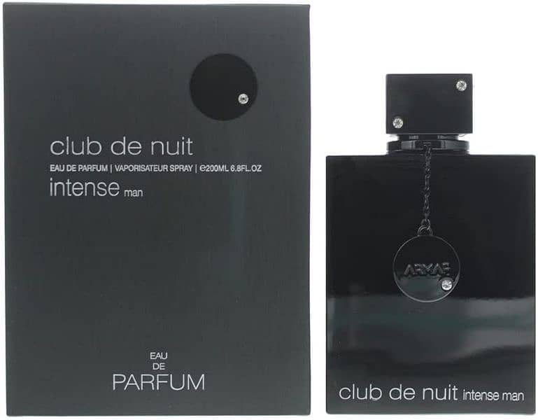 ARMAF Club De Nuit Intense Edp  For Men 200ml Long Lasting , Black 0