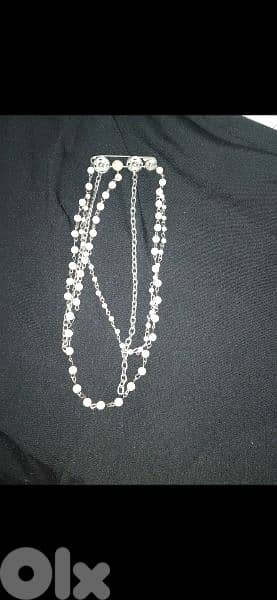 brooch vintage safety pin brooch witb pearl  1=7$ or 3=15$ 4