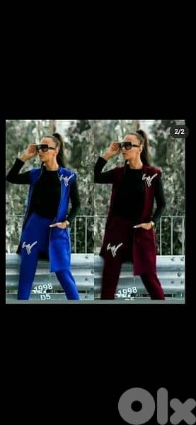 survetment jilet and pants 2pcs set 2 colours m to xxxxL Turkeh 1