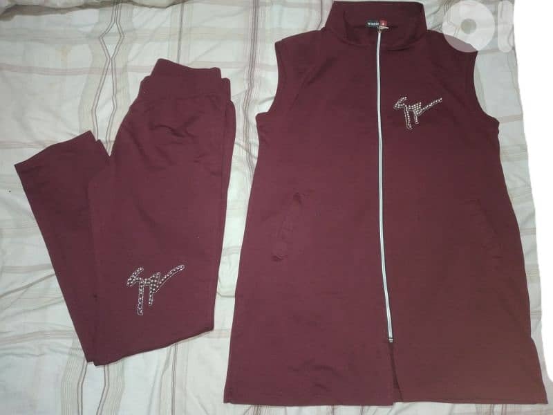 survetment jilet and pants 2pcs set 2 colours m to xxxxL Turkeh 3