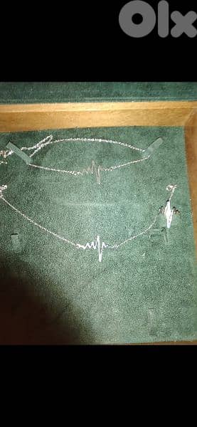 necklace set 3pcs necklace ring bracelet . 3 colours gold silver black 2