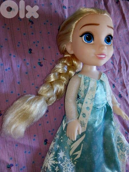 QUEEN ELSA FROZEN 1 Disney ANIMATOR as new doll=22$ 3