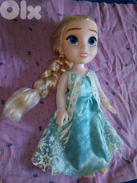 QUEEN ELSA FROZEN 1 Disney ANIMATOR as new doll=22$ 1