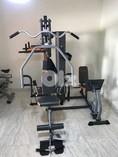 olympic home gym 100 kg weight stacks 1