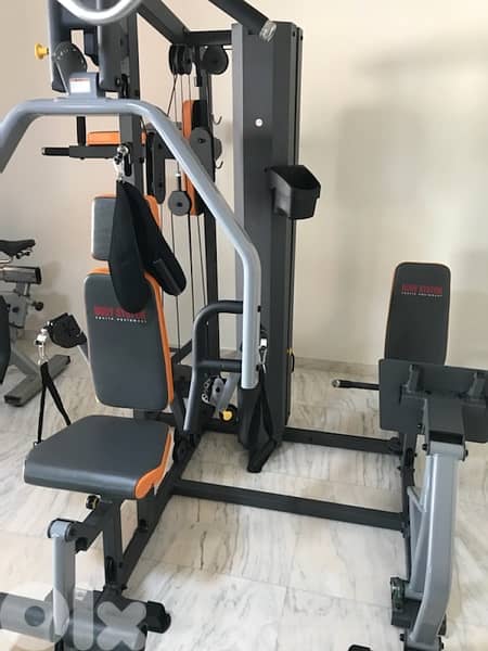 olympic home gym 100 kg weight stacks 2