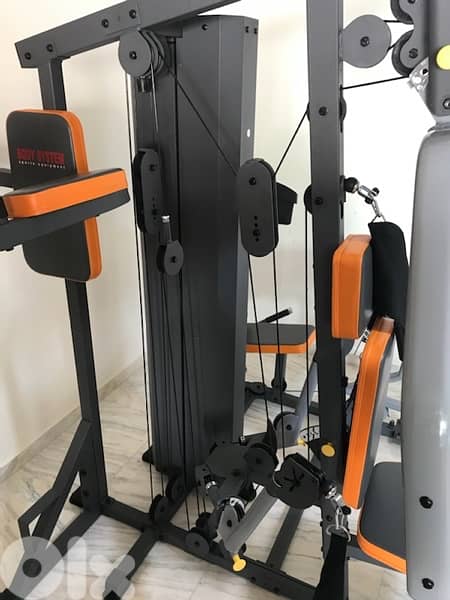 olympic home gym 100 kg weight stacks 3