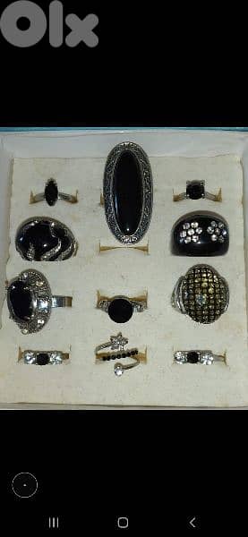 adjustable rings stainless steel 3= 10$ 1