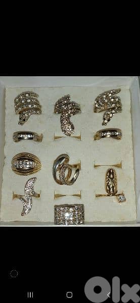 adjustable rings stainless steel 3= 10$ 2