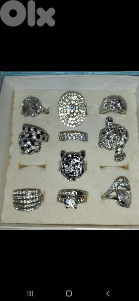 adjustable rings stainless steel 3= 10$ 3