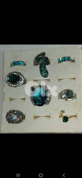 adjustable rings stainless steel 3= 10$ 6