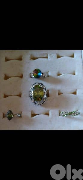 adjustable rings stainless steel 3= 10$ 8