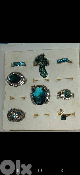 adjustable rings stainless steel 3= 10$ 9