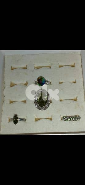 adjustable rings stainless steel 3= 10$ 11