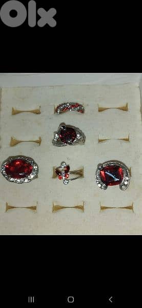 adjustable rings stainless steel 3= 10$ 12