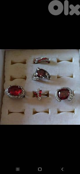 adjustable rings stainless steel 3= 10$ 13