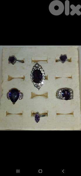 adjustable rings stainless steel 3= 10$ 18