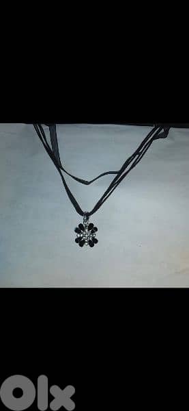 necklace vintage necklaces crochet or black stripes 1=7$ or 3= 15$ 3