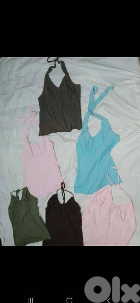 top halter neck top  1=7$ or 3=15$ 1