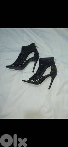 shoes limited edition sandals croco 39 bas used once 1