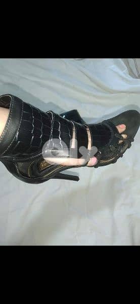 shoes limited edition sandals croco 39 bas used once 6