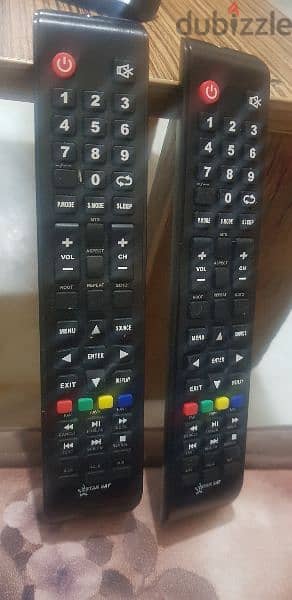 2 starsat remote controls 0