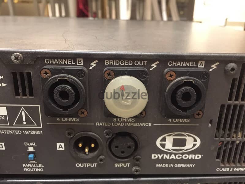 DYNACORD CL 1200 (Amplifier Pro) 4