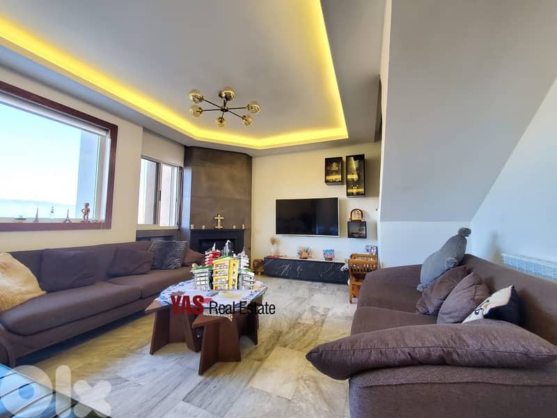 Ajaltoun 205m2 Duplex | Upgraded | Astonishing View | Luxurious | 0