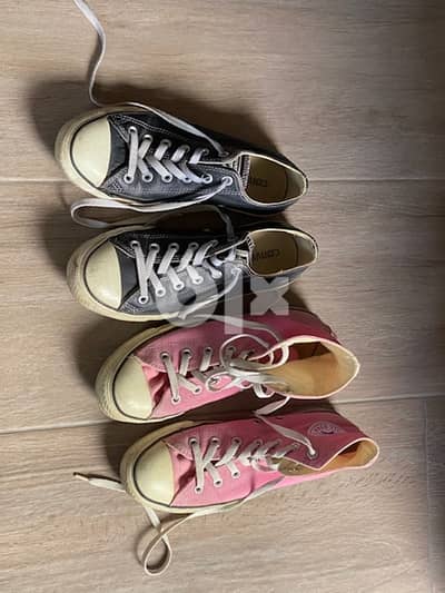 converse real leather