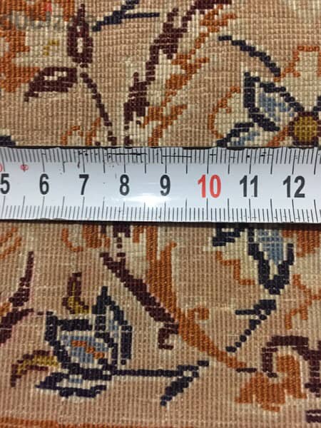 سجاد عجمي . أصفهان قديم مطعم حرير. Persian Carpet. Tapis. Hand made 12