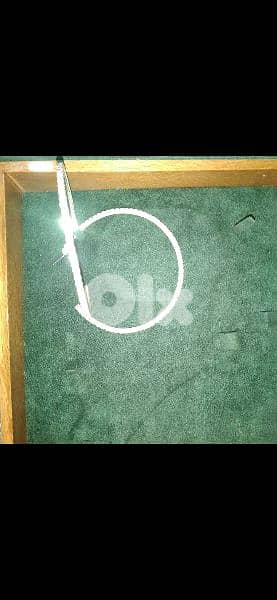 earrings silver tone hoop earrings with strass  1=7$ or 3= 15$ 4