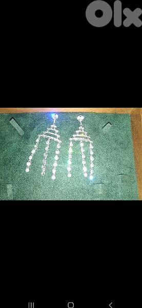 long earrings strass 4