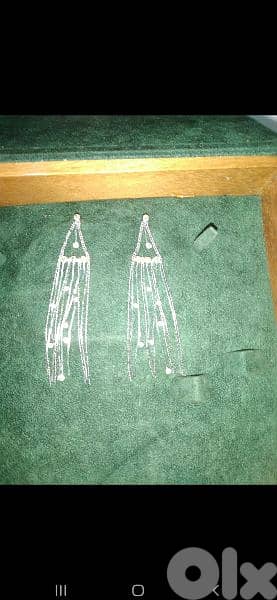 long earrings strass 5