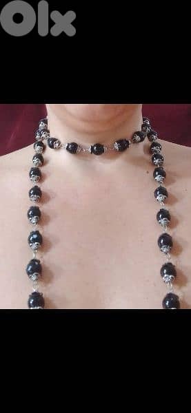 necklace vintage long necklace available red/black 1=7$ or 3=15$ 1