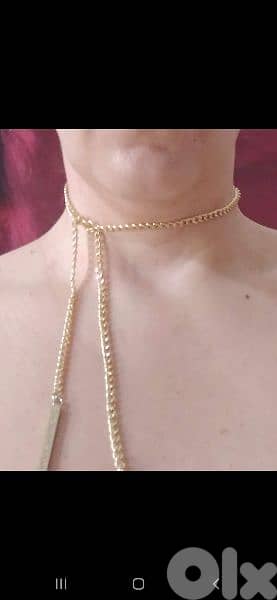necklace authentic Michael kors necklace double chain 2 colours 2