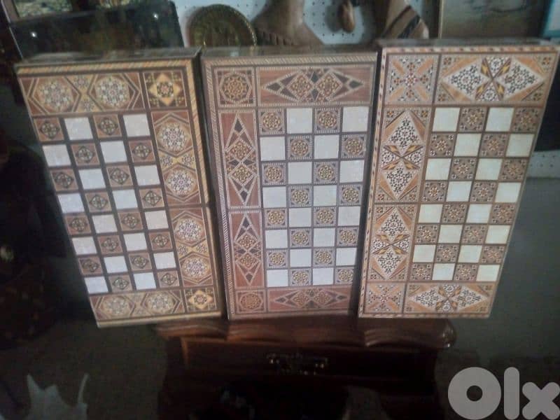 طاولة زهر مميزة عدة نقشات 0