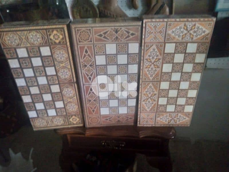 طاولة زهر مميزة عدة نقشات 1