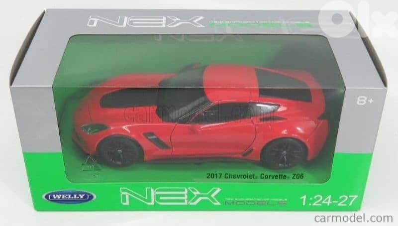 Corvette ZO6 diecast car model 1:24 4