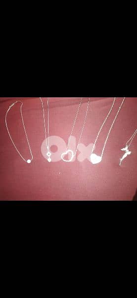 necklace pendant necklace stainless steel  2=15$ 2