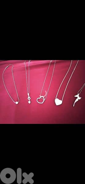 necklace pendant necklace stainless steel  2=15$ 3
