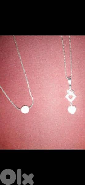 necklace pendant necklace stainless steel  2=15$ 4