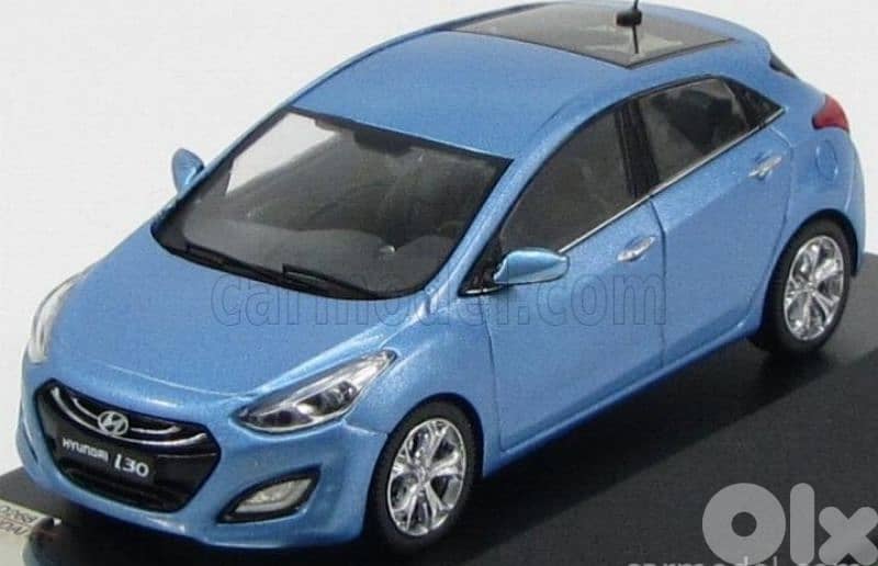 Hyundai I30 diecast car model 1:43. 0
