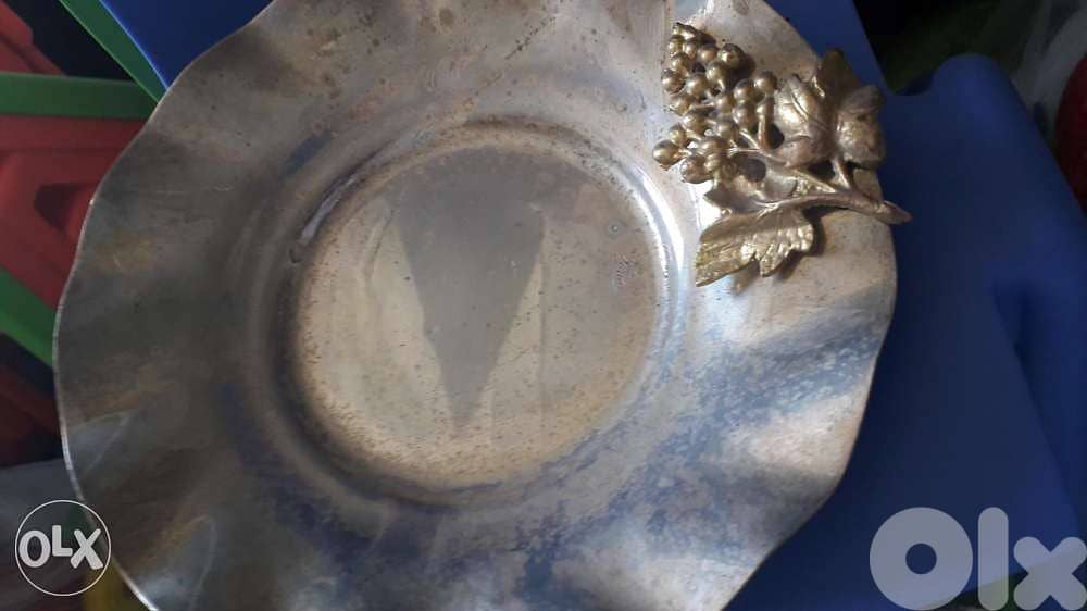 صحن مغطس فضه 0