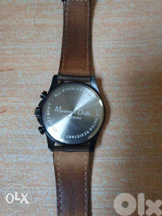 Unisex Mossimo Dutti watch (Brown) 1