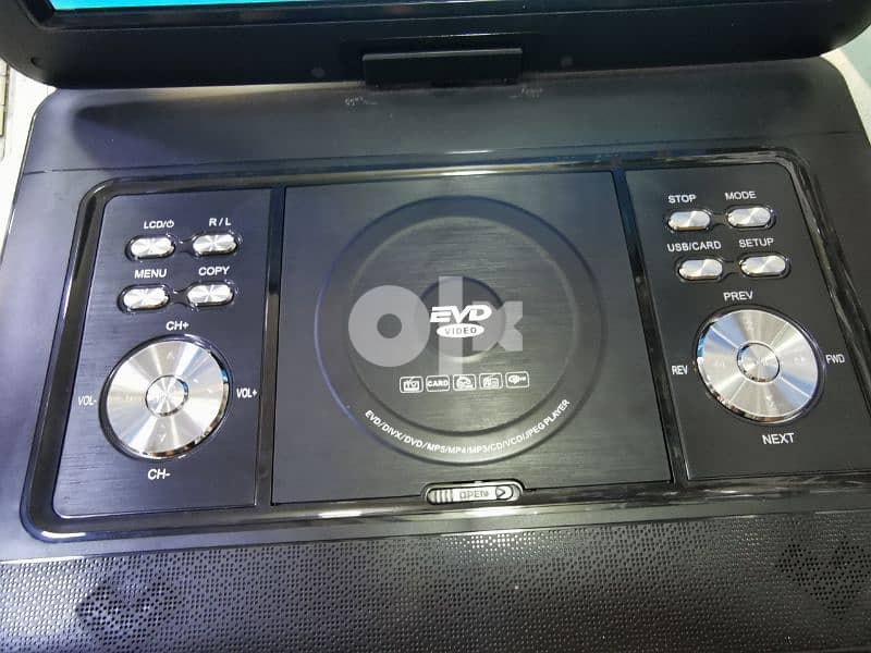 15" portable dvd tv player 2