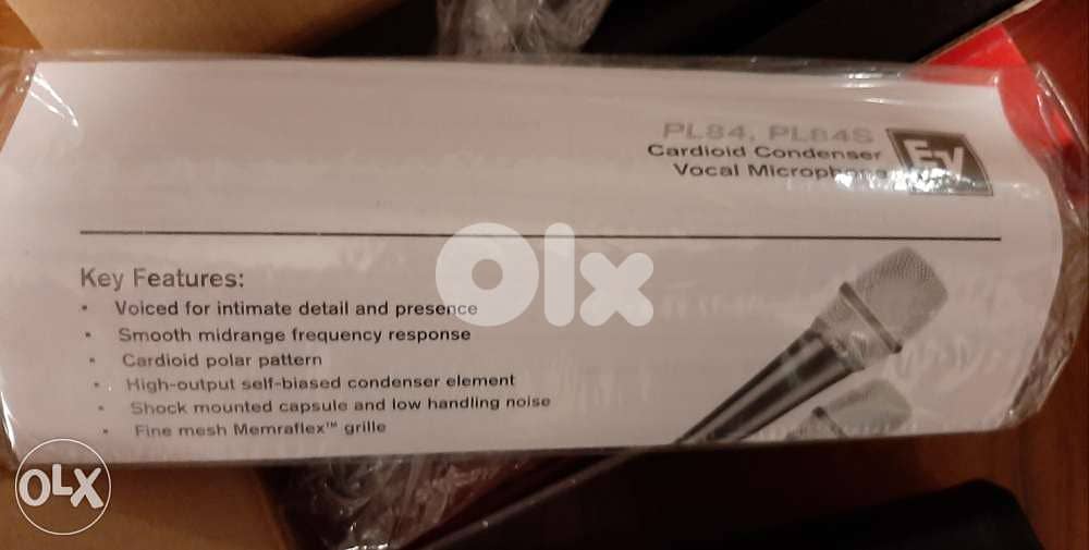 Microphone Condenser ElectroVoice 3