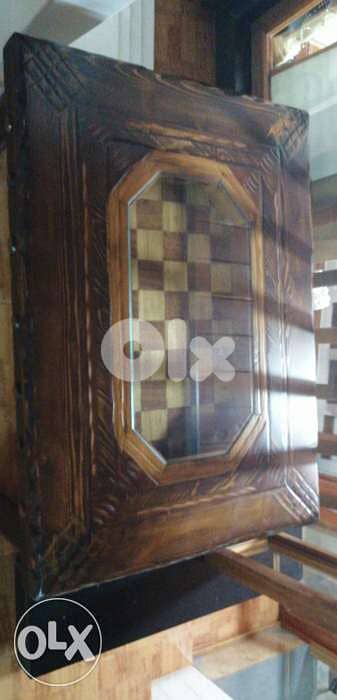 Wood Table طاولة خشب USDT