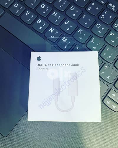 Original USB-C to headphone jack adapter