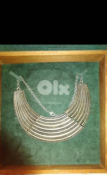 necklace vintage egyptian princess necklace copper tone 6