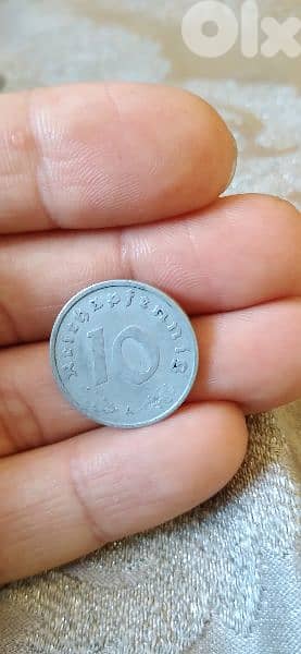 German Nazi Coin WW 2 years 1940 to 1945 1